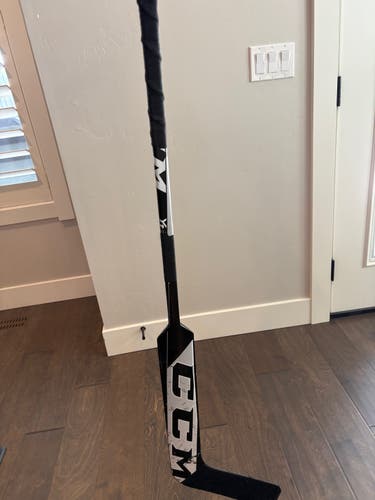 Youth CCM YFlex Full Right Goalie Stick 19" Paddle (Used)