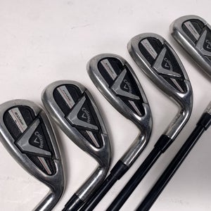 Callaway Edge 2014 Iron Set 7-PW+GW Edge Senior Graphite Mens RH