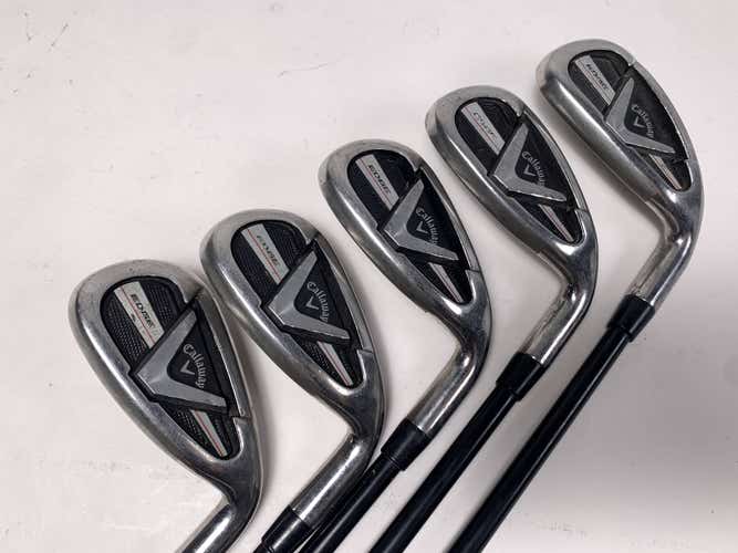 Callaway Edge 2014 Iron Set 7-PW+GW Edge Senior Graphite Mens RH