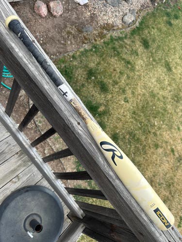 2025 Rawlings Icon Composite BBCOR Certified Bat (-3) 29 oz 32" (Used)