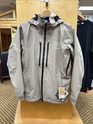 Burton AK Gore Swash Jacket MENS 25/26 SUMMIT TAUPE size MEDIUM NEW!!