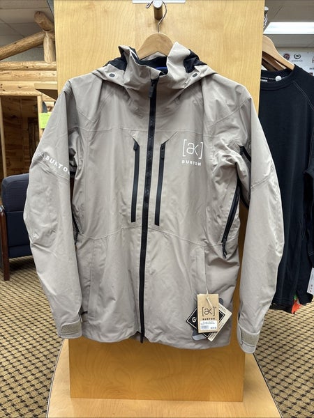 Burton AK Gore Swash Jacket MENS 25/26 SUMMIT TAUPE size MEDIUM NEW!!