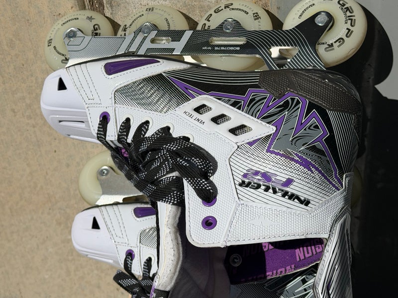 Mission Inhaler FS2 Inline Skates Wide Width Size 10 (Used) Fit 2