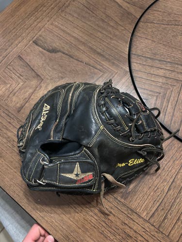 All Star Pro elite RH Catcher's Baseball Glove 32.5" (Used)