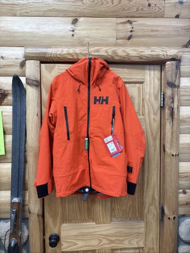 Helly Hansen Sogn Shell 2.0 MENS 24/25 MENS SIZE MEDIUM CHERRY TOMATO NEW!!