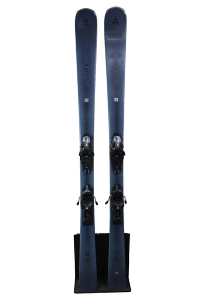 NEW 2026 Fischer The Curv GT 80 Skis with RSW 11 Bindings - 166cm