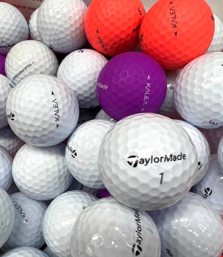 15 Premium AAA Taylormade Kalea Used Golf Balls with assorted Color