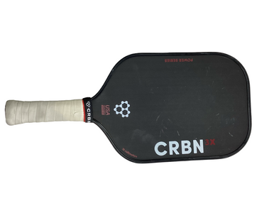 Used CRBN 3X 16MM POWER SERIES PADDLE Pickleball Racquet Black 11613-S000177361
