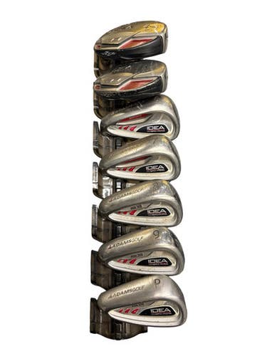 Used Adams Golf IDEA Mens Iron Set LH 4I-PW 10299-S000305298