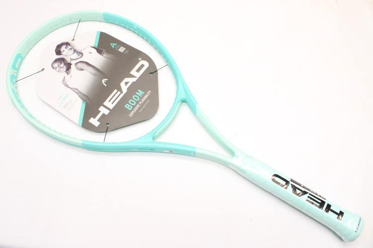 *NEW* 2024 HEAD AUXETIC 2.0 BOOM "TEAM L" (MINT) TENNIS RACQUET (4 1/8) UNSTRUNG