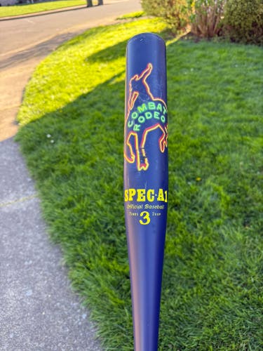 2026 Combat MFG Spec A1 Alloy BBCOR Certified Bat (-3) 29 oz 32" (Used)