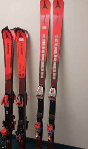 2023 193cm APC Prototype Atomic Redster G9 FIS Racing Skis With Bindings Max Din 20 (Used)
