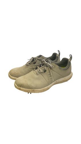 Used FootJoy (Already In As Foot Joy) Mens Golf Shoes Grey Senior 7.5 11859-S000029590