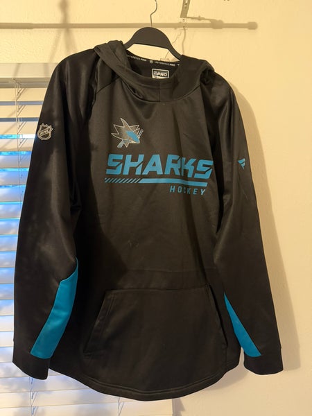 San Jose Sharks Fanatics Locker Room Sweatshirt XXL