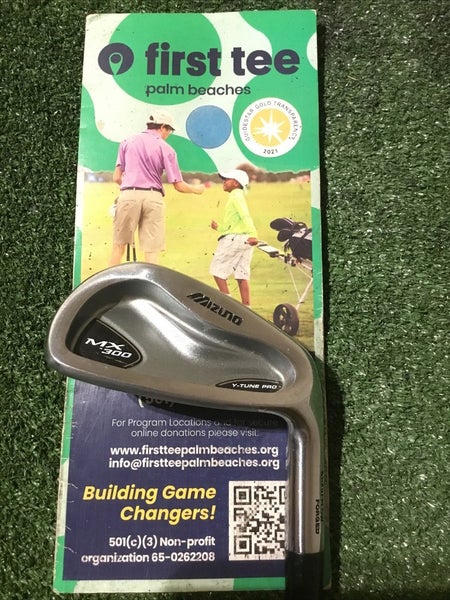 Mizuno MX-300 Y-Tune Pro Grain Flow Forged 9 Iron Stiff KBS Tour Steel Shaft 36