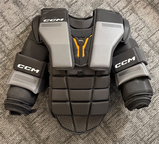 Large 2025 CCM Pro Spec Goalie Chest Protector (Used)