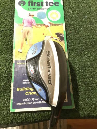 Callaway Ladies Steelhead XR 28* 6 Hybrid Ozik Program F15 50g Graphite (37)