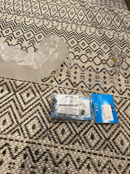 Bauer Pro Clip Visor HDO with all hardware (New)