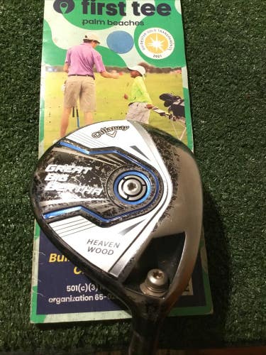 Callaway Ladies 2015 Great Big Bertha Heavenwood 20* 7 Wood Bassara E42 Graphite