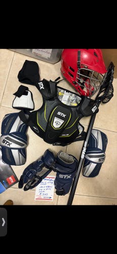 Starter Kit lacrosse equipment lot large