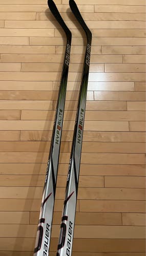 Bauer Vapor Hyperlite 2 Left Hand Hockey Stick P28 77 Flex 2 pack (New)