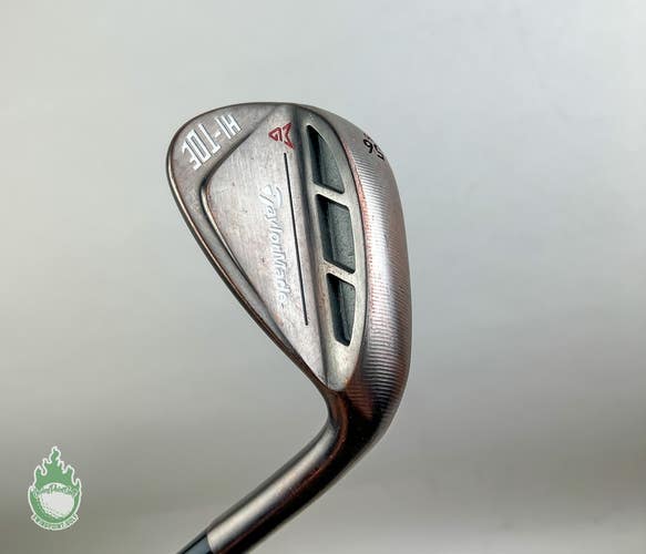 Used RH TaylorMade Hi-Toe Raw Wedge 56*-10 115g Wedge Flex Steel Golf Club