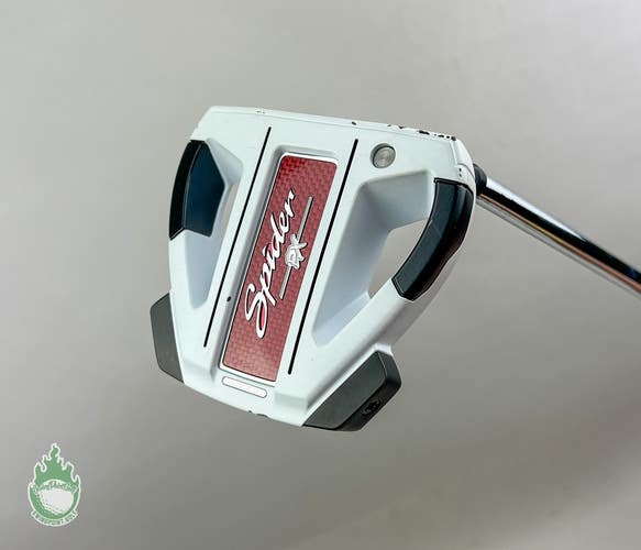 Used Right Handed TaylorMade Spider EX White 35" Putter Steel Golf Club