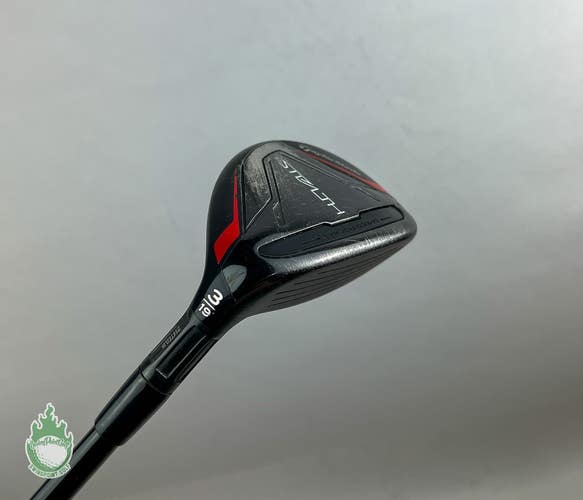 Right Handed TaylorMade Stealth 3 Hybrid 19* MMT 105g Stiff Graphite Golf Club