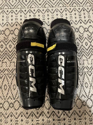 Senior CCM Tacks Classic Pro 13" Shin Pads (New)