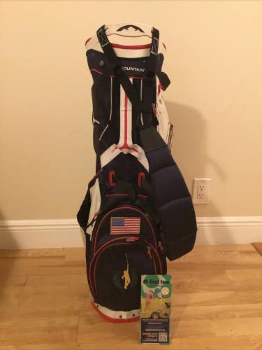 Sun Mountain USA Stand Golf Bag with 4-way Dividers & Rain Cover