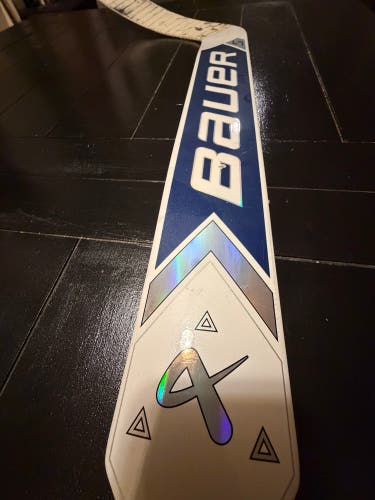 Bauer Supreme Shadow Regular Goalie Stick P31 26”Paddle Pro Stock white/navy