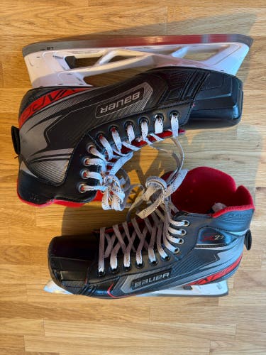 2019 Bauer Vapor X2.7 Hockey Goalie Skates Extra Wide Width 11.5 (Used)