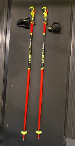 44in (110cm) Leki Racing WCR Lite SL Ski Poles (Used)