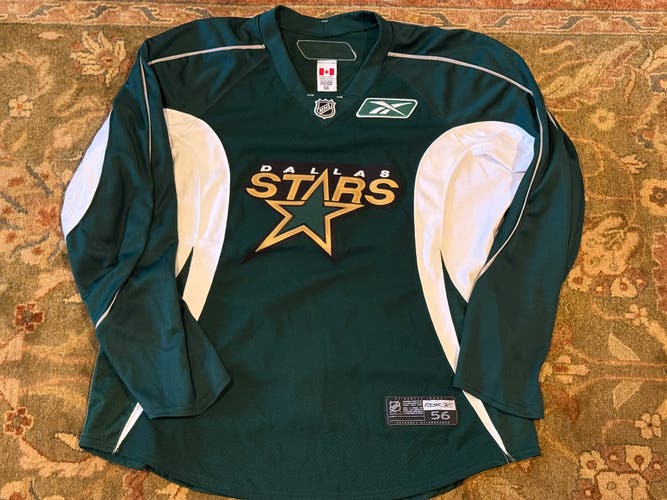 Dallas Stars Pro Stock Green Size 56 Reebok Jersey (Used)