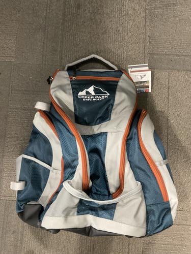 Used UPPER PARK REBEL DISC BACKPACK Disc Golf Backpack Navy Blue 11614-S000233395