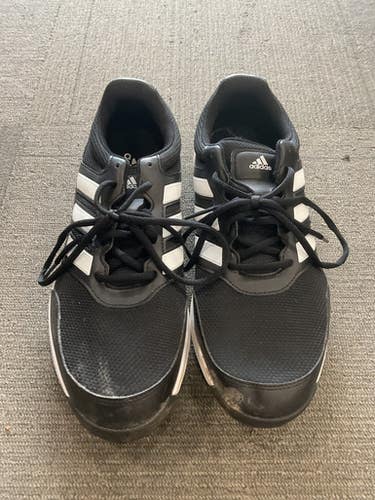 Used Adidas Mens Golf Shoes Black Senior 10 11614-S000233374