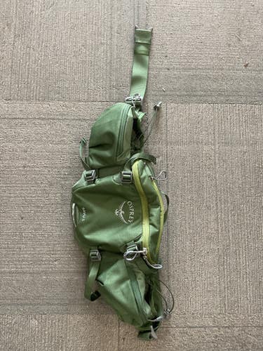 Used Osprey SAVU 5 LUMBAR PACK Backpack Green 11614-S000233376