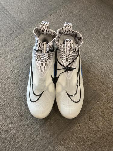 Used Nike ALPHA Adult FB Cleats White Senior 15 11614-S000233316
