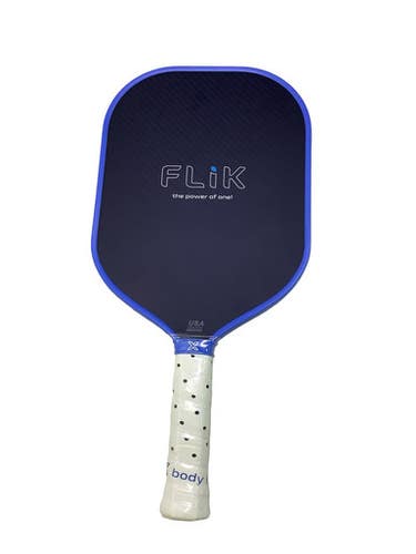 Used FLIK BODY HELIX Pickleball Racquet Navy Blue 11347-S000266146