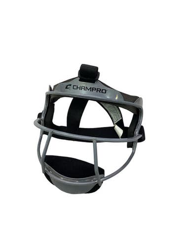 Used Champro CHAMPRO GREY BB/SB Fielders Mask Grey MD 11347-S000266134
