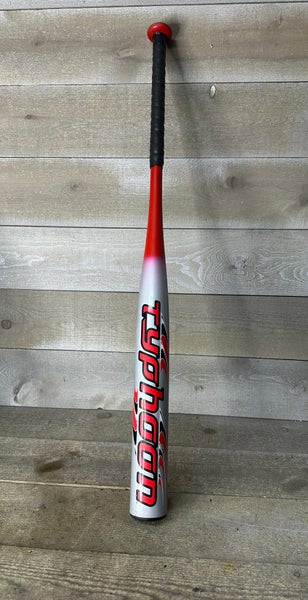Easton Typhoon SK50T Official Softball Bat 34" / 26oz. (-8) Gray/Red