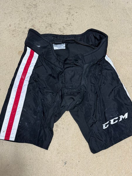 Chicago Blackhawks Black Medium CCM PP90 Pant Shell Pro Stock (Used)