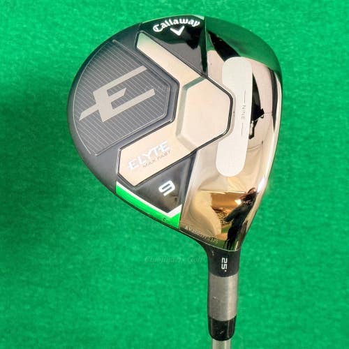 Callaway ELYTE Max Fast 25 Fairway Wood 9 Mitsubishi Diamana M+ 50 Regular w/HC