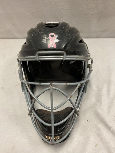 Used Under Armour HELMET Catchers Helmet w/Mask Black One Size 11490-S000270671