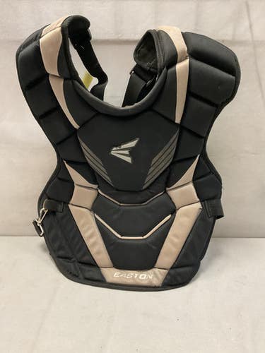 Used Easton ADULT CHEST PROTECTOR NO CERT Catchers Chest Protector Black Adult 11490-S000270670