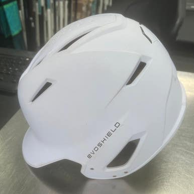 Used Evoshield HELMET Batting Helmet w/Mask White One Size 11497-S000156593