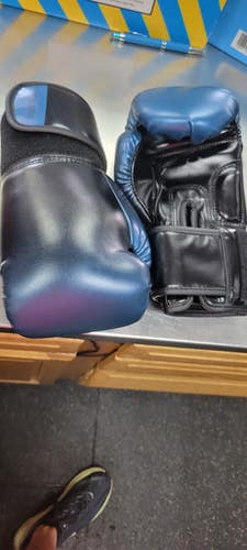 Used Boxing Gloves Navy Blue MD 11497-S000156574