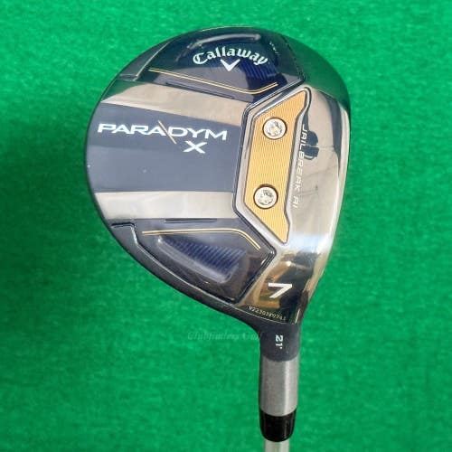 Callaway Paradym X 21 Fairway Wood 7 Mitsubishi Tensei CK Series 65 Stiff