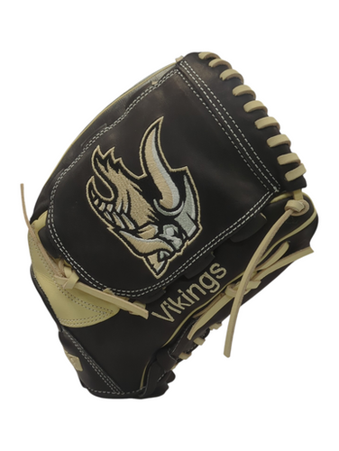 Used VIOTA NW VIKINGS BB/SB Glove RH Throw Black And Gold 12 1/2" 11862-C000093498