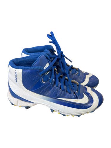 Used Nike 807138-417 BLU/WHT CLEATS BB/SB Cleats Royal Blue Junior 01 11862-S000093490